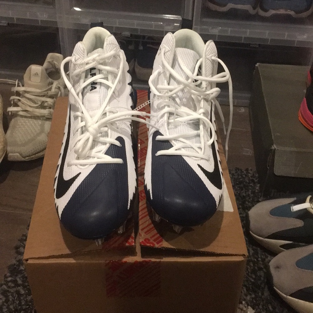 Alpha Menace football cleats- size 12- brand new